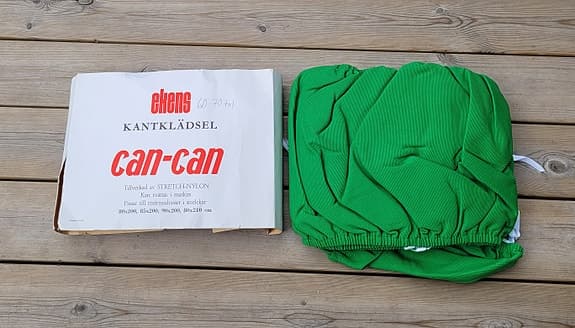 Kantklädsel till säng