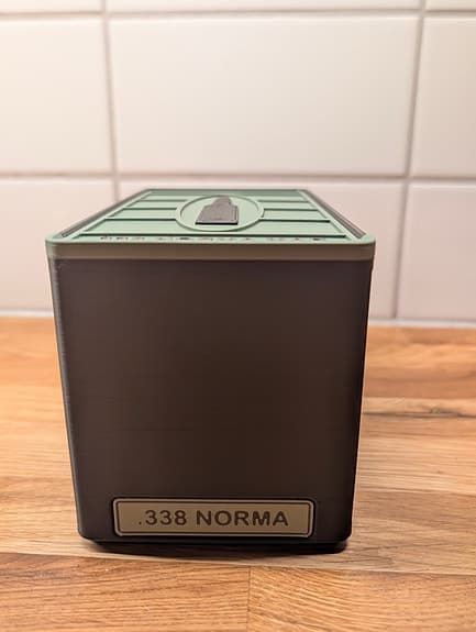 .338 Norma - ammunitionslåda x50