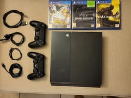 Sony Playstation 4 Spelkonsol med tillbehör och spel