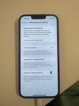 Apple iPhone 14 128 GB svart