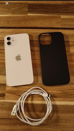 Apple iPhone 12 128 GB mobiltelefon vit