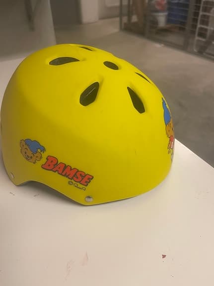 Bamse hjälm - aldrig använd