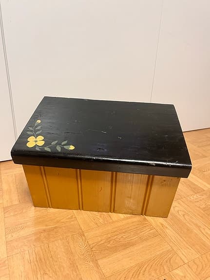 Vintage BREVLADA, trä, 1900 -tal.