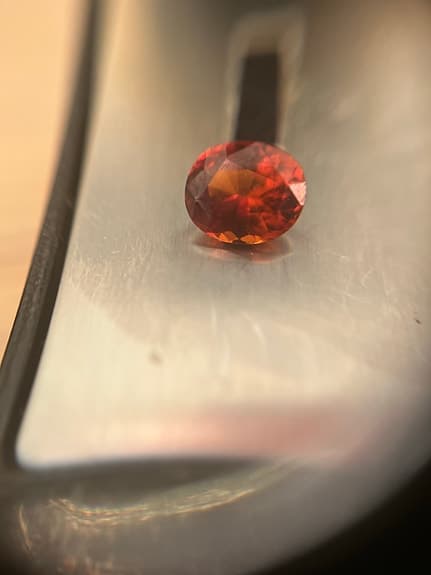 Spessartine granat 2.25 ct Madagascar