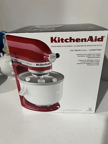 KitchenAid Glassmaskin (5KICA0WH) - Nyskick i kartong