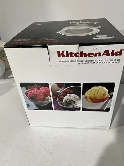 KitchenAid Glassmaskin (5KICA0WH) - Nyskick i kartong