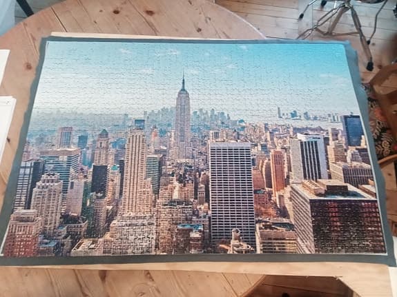 Som ny - Clementoni New York City Pussel 2000 bitar