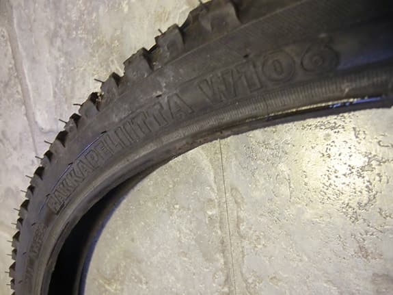 cykel däck dubbar dubbdäck vinterdäck hakkapeliitta w106 47-559 26x1,75/1,9