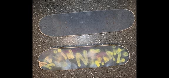 2 skateboards