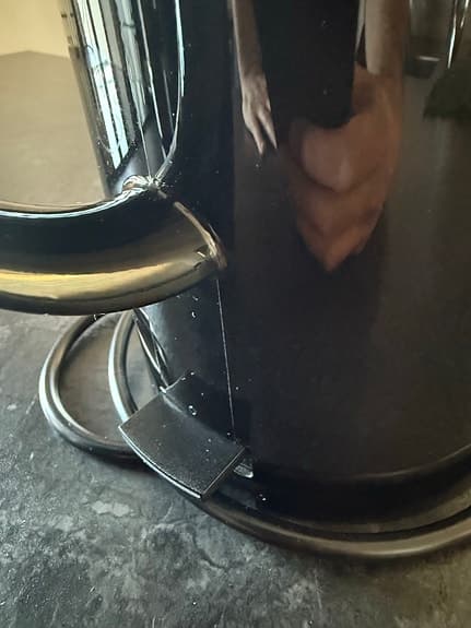 Stelton vattenkokare och termoskanna i svart