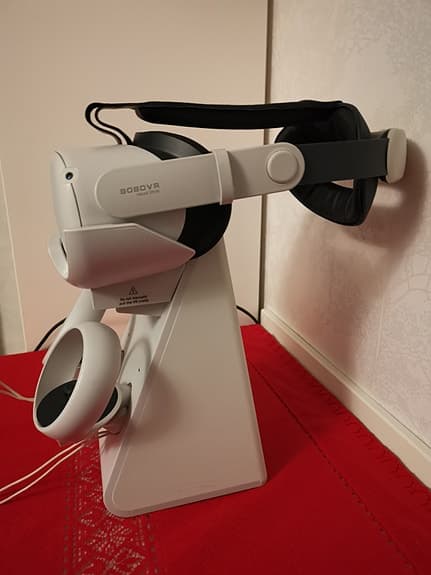 Oculus Quest 2 VR-headset laddare obs endast Laddare