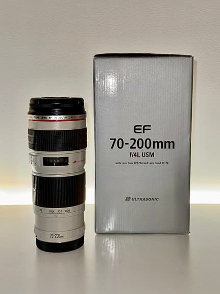 Canon EF 70-200mm f/4L USM teleobjektiv
