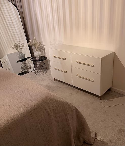 IKEA BESTÅ Förvaringskombination+dörrar,lådor