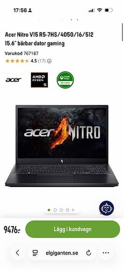 Acer Nitro Laptop