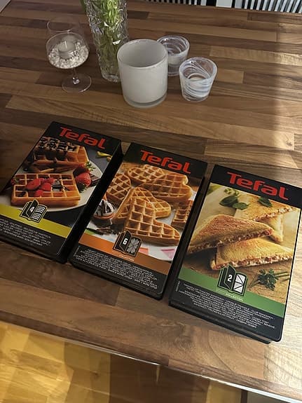 Tefal Våffeljärn med utbytbara plattor