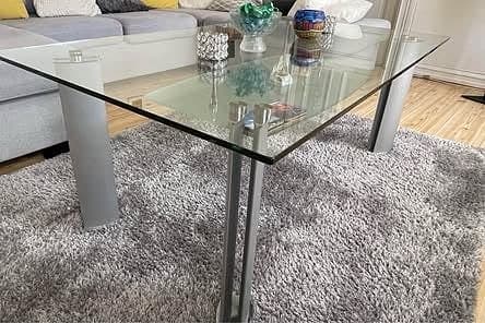 Soffbord,glass