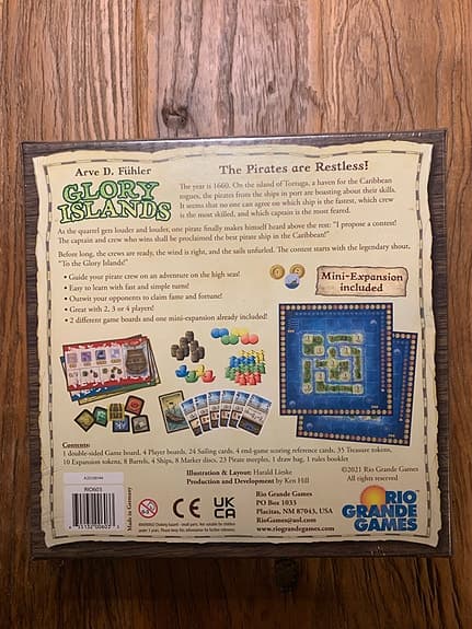 Glory Islands brädspel (oöppnat)