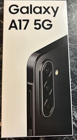 Samsung Galaxy A17-series mobiltelefon 128 GB svart