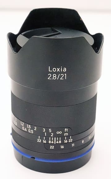 Zeiss Loxia 21mm f/2,8 till Sony FE