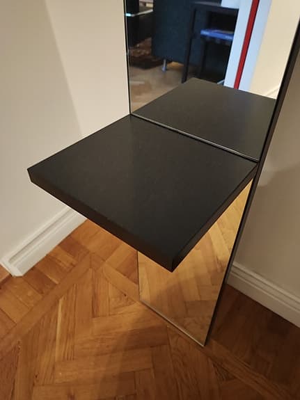 Smäcker spegel från SMD