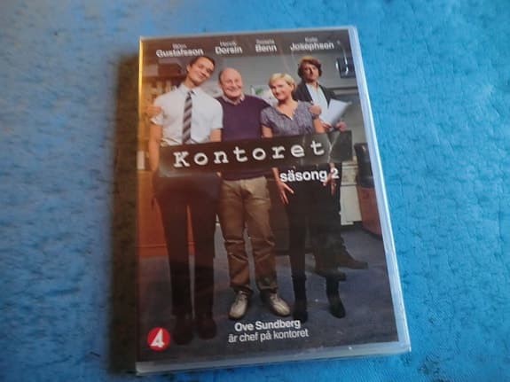 kontoret säsong 2 DVD 2013 NY INPLASTAD TOPPSKICK rare utgången the office