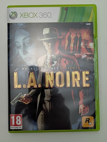 L.A. Noire Xbox 360 Nytt & Förseglad Rockstar Detektivspel