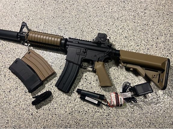 COLT M4 CQB RAS AEG 6MM STARTPAKET