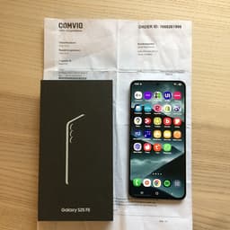 Samsung galaxy s25 fe, 128GB Svart