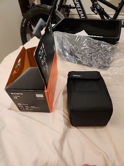 Sony 16-35mm F2.8 GM Oanvänd.