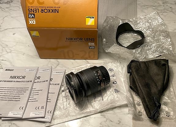 Nikon AF-P DX Nikkor 10–20mm f/4.5–5.6G VR – helt ny