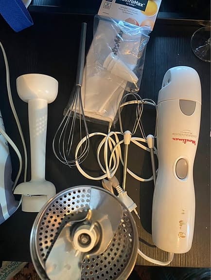 Moulinex stavmixer med tillbehör
