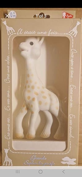 Större Sophie la Girafe 21cm