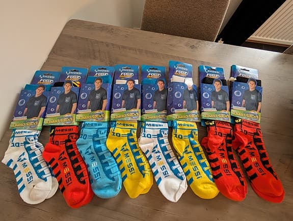 Fotbollsstrumpor Messi