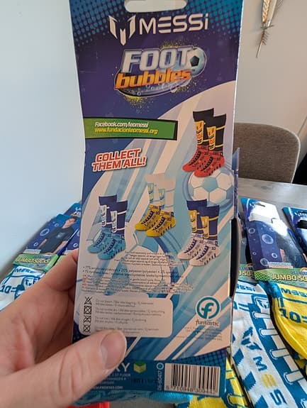 Fotbollsstrumpor Messi