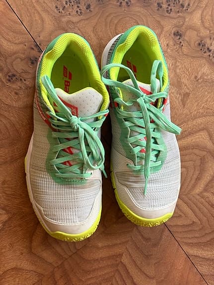 Babolat Padelskor Vit Grön Storlek 39