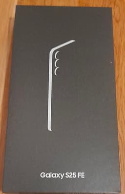 Samsung galaxy S25 FE 256 GB i obruten förpackning