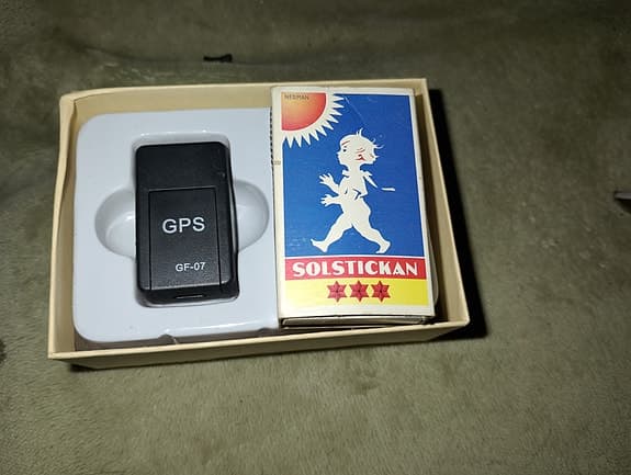 GPS GF-07 GPS-enhet svart