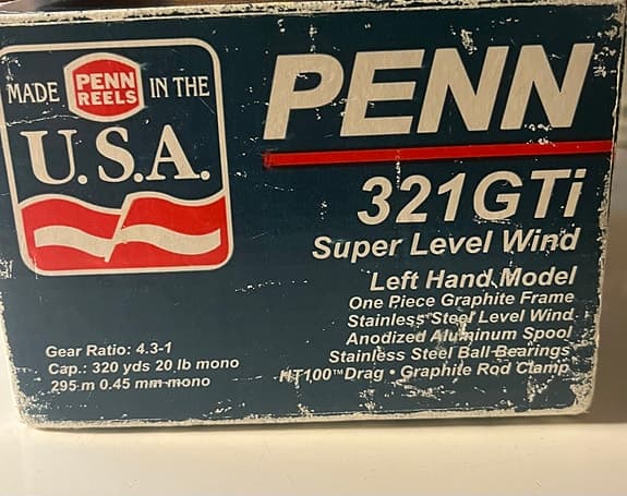 Penn 321GT Super Level Wind Fiskerulle