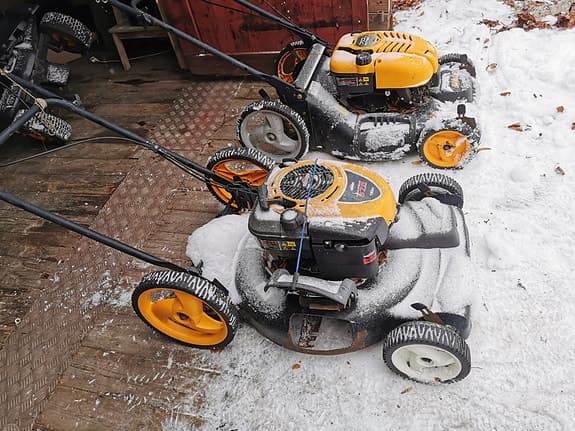 Gräsklippare med starka motorer