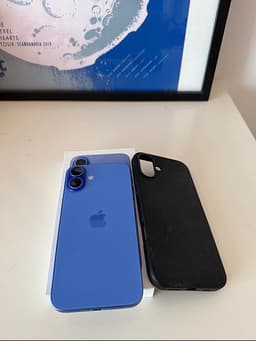 Apple iPhone 16 Plus 128 GB blå Nyskick
