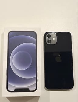 Apple iPhone 12 128 GB svart
