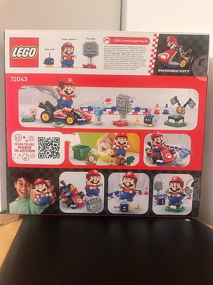 LEGO Super Mario Mario Kart 8 Deluxe Racers byggsats