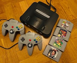 Nintendo 64 + spel