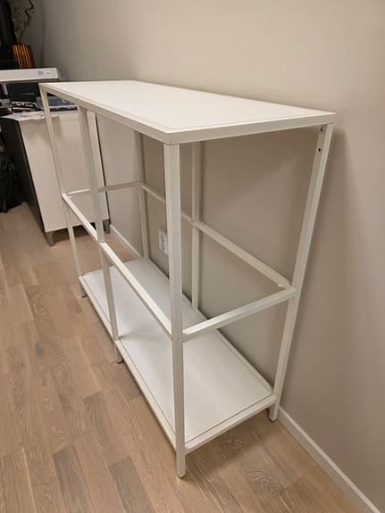 Vittsjö hylla - vit