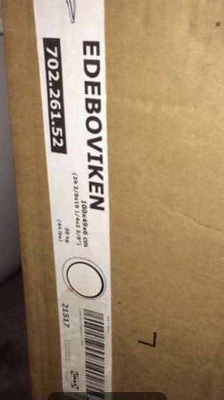 Handfat IKEA Edeboviken -sänkt pris