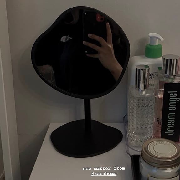 Zara Home spegel svart