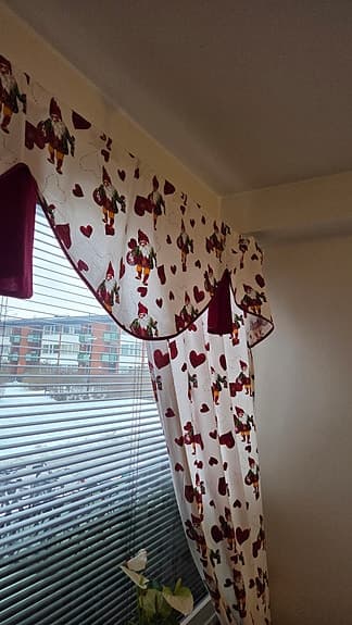 Julgardiner med tillbehör