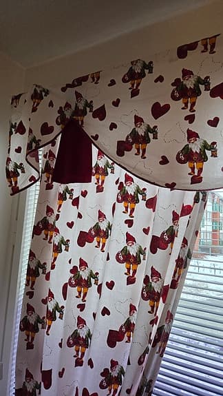 Julgardiner med tillbehör