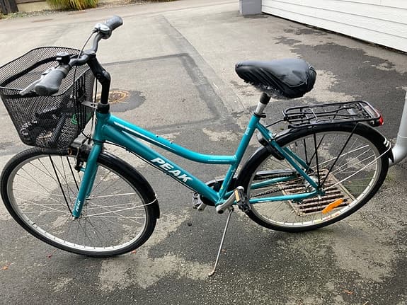 fin damcykel/unisex 28 tum 7 växlad peak
