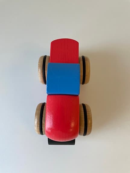 Brandbil i trä Top Toy